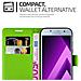 Custodia Compatibile Con Samsung Galaxy A3 2017 In Verde Menta - Coperchio Protettiva Con Chiusura Magnetica, Funzione Stand E Tasca Per Le Carte - Foto miniatura 10
