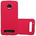 Custodia Compatibile Con Motorola Moto Z Play In Frost Rosso - Coperchio Protettivo In Silicone Tpu Flessibile - Foto miniatura 1