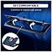 Nova Base Di Raffreddamento Rgb Per Pc Portatili Da 11"" A 19"" + Supporto Di Raffreddamento Per Laptop Da Gaming + Usb + Stabile E Silenzioso + Compatibile Con Mac E Ps4 - Foto miniatura 4