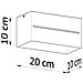 Luce Led, Bianco, 20 X 10 X 10 - Foto miniatura 9