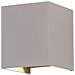 Lampada Led 6W Parete Quadrato Ip65 660Lm 120° Mod. Vt- 759 Sku 7080 Bianco Caldo 3000K - Grigio - Foto miniatura 1