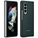 Cover Pieghevole Galaxy Z Fold 3 Originale Silicone Cover Verde - Foto miniatura 1