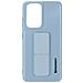 Cover Per Galaxy S21 Ultra Cavalletto Pieghevole Magnetico Azzurra - Foto miniatura 3
