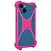 Cover Smartphone Fino A 6,7 Pollici Universale Gel Di Silicone Espandibile Rosa - Foto miniatura 3