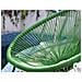 Acapulco Set Di 2 Poltrone A Forma Di Uovo + Tavolino Verde - Foto miniatura 4