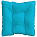 Cuscino Per Divano Pallet Turchese 60x60x12 Cm Tessuto - Foto miniatura 2