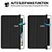 Custodia Per Ipad Pro 9.7 2017 Smart Cover Custodia Per Ipad Nera - Foto miniatura 1