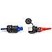 Accoppiatore RJ45 Cat. 6A con cappuccio di protezione per installazione integrata IP67 polvere e impermeabile - Foto miniatura 2