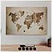 Lavagna Magnetica Cartina Vintage 60 X 40 Cm 1 Pennarello Cancellabile 5 Magneti - Foto miniatura 4