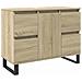 Mobile Da Bagno Rovere Sonoma 80x33x60 Cm In Legno Multistrato - Foto miniatura 1