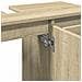 Mobile Da Bagno Rovere Sonoma 80x33x60 Cm In Legno Multistrato - Foto miniatura 6