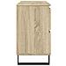 Mobile Da Bagno Rovere Sonoma 80x33x60 Cm In Legno Multistrato - Foto miniatura 7