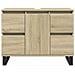 Mobile Da Bagno Rovere Sonoma 80x33x60 Cm In Legno Multistrato - Foto miniatura 8