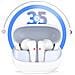 Auricolari Bluetooth A Riduzione Del Rumore Autonomia 35 Ore, Bianco - Foto miniatura 4