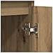 Credenza con Cassetti Rovere Artigianale 100,5x35x76 cm - Foto miniatura 9