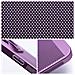 Custodia Back Cover Shell Rigida Antiscivolo Traforata Per Samsung Galaxy A14 4g 5g Purple - Foto miniatura 4