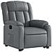 Poltrona Alzapersona Reclinabile Grigio in Similpelle - Foto miniatura 4