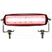 Barra Di Segnalazione A 6 Led Rossa 18w Per Carrelli Elevatori Ip67 - Foto miniatura 1