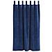 Tende con tende 2 pcs Blu Scuro 140 x 175 cm Velluto - Foto miniatura 4