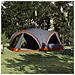 Tenda Familiare con tetto Grigio e arancione 460 x 430 x 214 cm - Foto miniatura 2