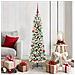 Albero di Natale artificiale con 150 LED Bianco 150 cm - Foto miniatura 2