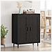 Credenza Rovere Nero 69,5 x 34 x 90 cm - Foto miniatura 2