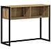 Tavolino Rovere Artigianale 100 x 36 x 75 cm Legno multistrato - Foto miniatura 1