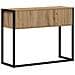 Tavolino Rovere Artigianale 100 x 36 x 75 cm Legno multistrato - Foto miniatura 7