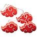 Ghirlanda Luminosa Led Naruto Akatsuki Decorazione Interna 2m, Rosso - Foto miniatura 2
