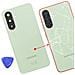 Coperchio Batteria Di Ricambio Per Galaxy A36 Service Pack Con Adesivo, Verde Lime - Foto miniatura 2