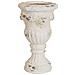 Vaso In Magnesio Bianco 29x29x50h - Foto miniatura 1