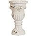 Vaso In Magnesio Bianco 29x29x50h - Foto miniatura 2