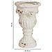 Vaso In Magnesio Bianco 29x29x50h - Foto miniatura 4