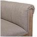 Panca In Legno Imbottita Marrone 108x41x46/59 - Foto miniatura 6