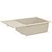 Lavello Beige 780 x 500 mm 80% Quarzo e 20% Resina - Foto miniatura 5
