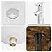 Set di mobili per il bagno 2 pcs Rovere Fumo - Foto miniatura 7