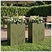 Vaso da giardino 2 pz Verde Oliva 50 x 30 x 75 cm - Foto miniatura 2