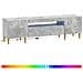 Mobile TV LED Grigio Cemento Legno ingegnerizzato - Foto miniatura 3