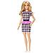 Barbie bambola fashionista rosa quadri - Foto miniatura 1