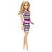 Barbie bambola fashionista rosa quadri - Foto miniatura 2