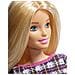 Barbie bambola fashionista rosa quadri - Foto miniatura 4