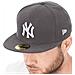 Berretti E Cappelli 59 Fifty New York Yankees Accessori Uomo 7 1/8 - Foto miniatura 4