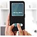 Custodia Huawei P Smart 2019 Sportellino 2x Finestre Cover Silicone - Nero - Foto miniatura 4