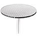 Darcus - Tavolo Rotondo A Colonna Acciaio E Alluminio Waterproof Tondo - Foto miniatura 3