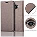 Custodia Compatibile Con Motorola Moto X2 In Bruno Caffè - Coperchio Protettiva Con Chiusura Magnetica, Funzione Stand E Tasca Per Le Carte - Foto miniatura 4