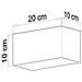 Luce Led, Grau, 20 X 10 X 10 - Foto miniatura 2