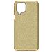 Cover Semirigida Samsung Galaxy A12 In Silicone Con Paillettes Oro - Foto miniatura 4