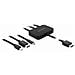 85830 Cavo E Adattatore Video Hdmi Tipo A (standard) Hdmi + Mini Displayport + Usb C Nero - Foto miniatura 1