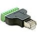 65389 RJ45 8p Nero, Verde cavo di interfaccia e adattatore - Foto miniatura 2