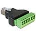 65389 RJ45 8p Nero, Verde cavo di interfaccia e adattatore - Foto miniatura 1